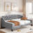 Daybed Modern Upholstered Daybed With Tufted Button Design-107441811