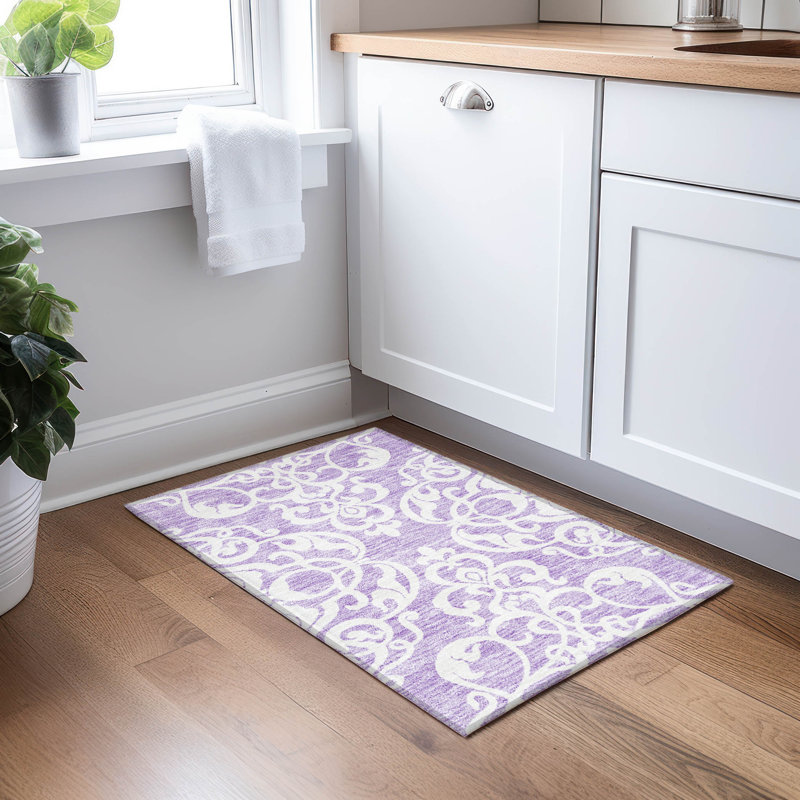 Tapis Chayden avec envers antidérapant, Rectangle 1 pi 8 po x 2 pi 6 po