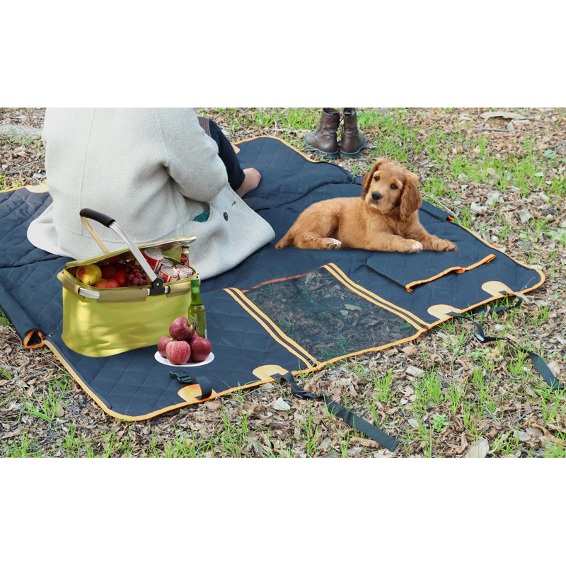 Geometric Outdoor Seat Cover, 59" L x 63" W