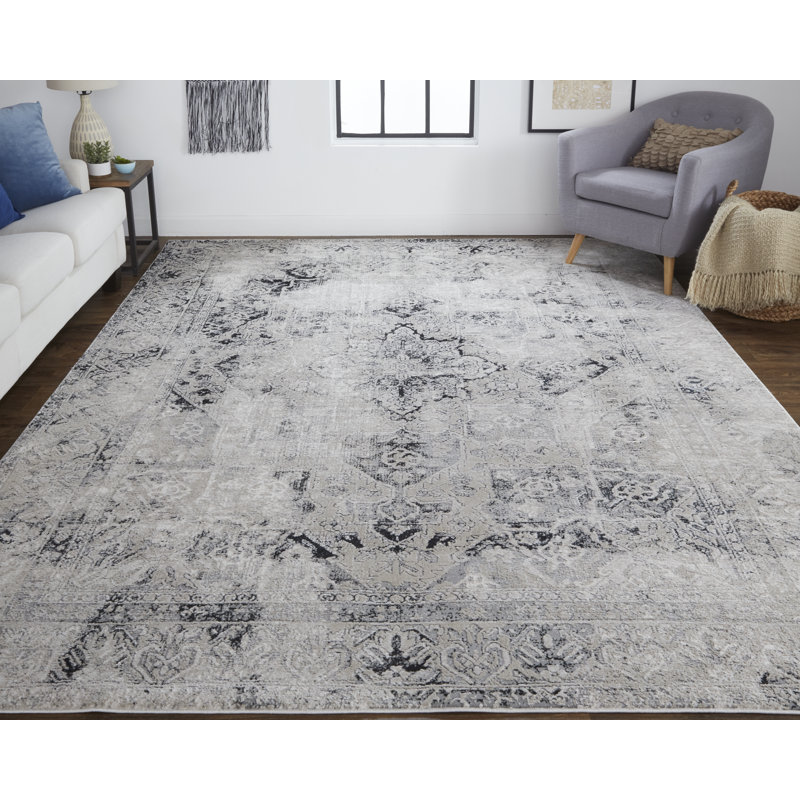 Tapis ivoire Jewel, Rectangle 7 pi 10 po x 10 pi