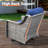 Emanuell 5 - Person  Patio Conversation Sets, Premium All-Weather Wicker Patio Sofa Set with Cushions-1664603249