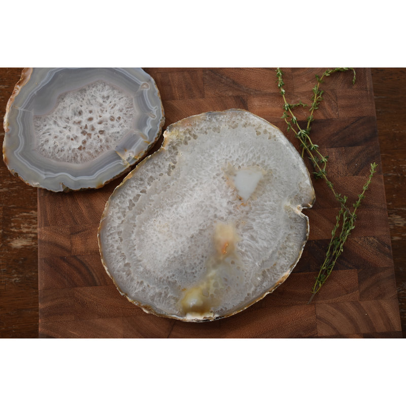 Agate sous-plat, Naturel