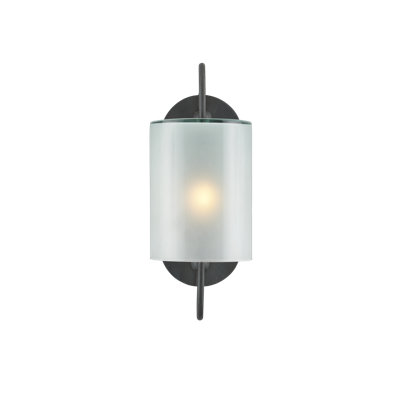 Glacier Wrought Iron Flush Mounted Sconce