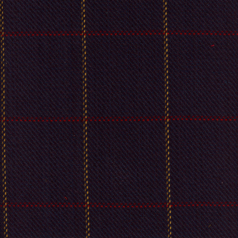 Frazier 100% Cotton Fabric, Midnight