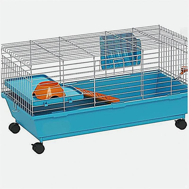Cage à lapin mobile, cage pour petits animaux
