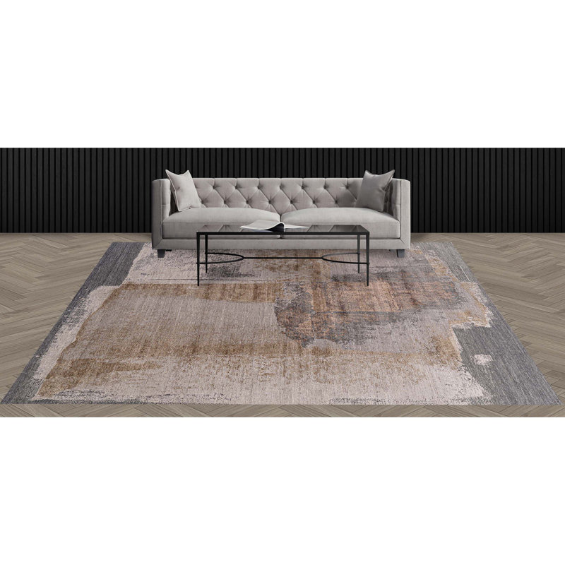 Abstract Area Rug, Rectangle 9' x 12'