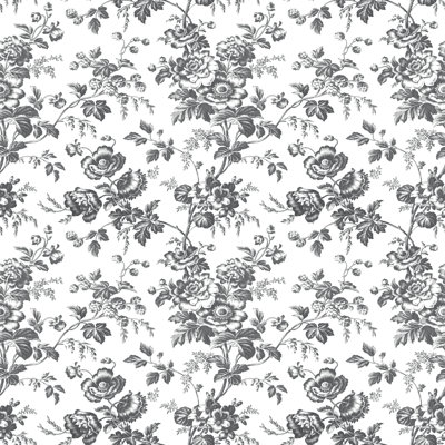 Anemone Toile Wallpaper Roll