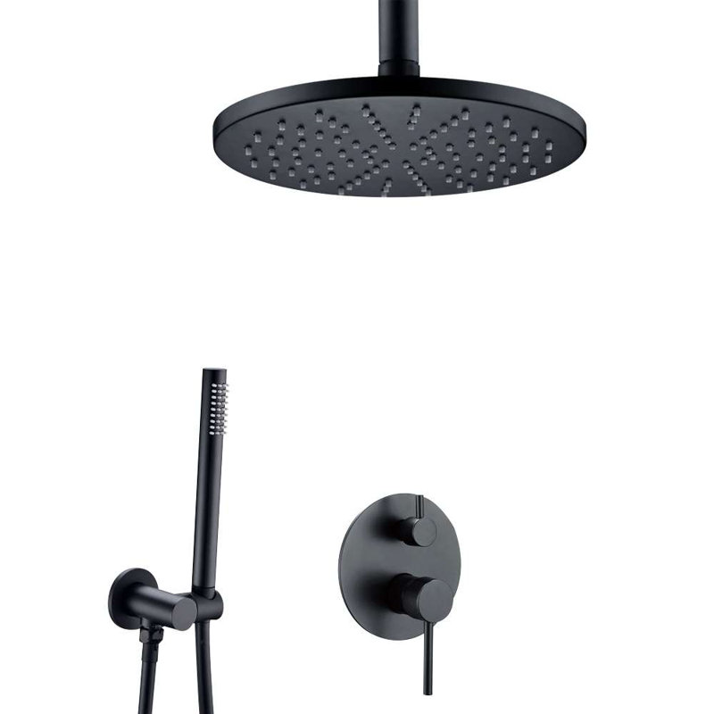 Verona Florence Ceiling Mount Hot and Cold Mixer Modern Design for Ultimate Control and Style, 2.5" H x 10" W