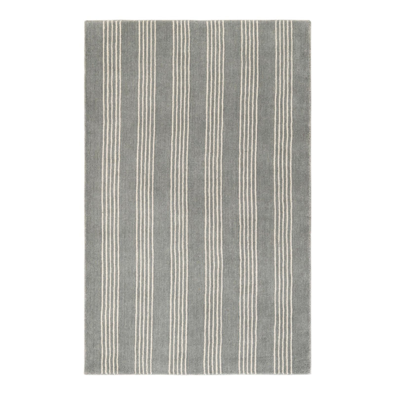 Jill Zarin Winchester Natural Wool Rug, Rectangle 3'3" x 5'3"
