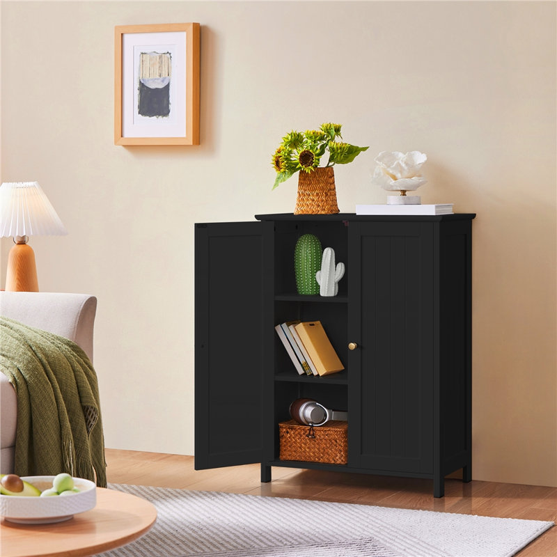 Annia Bathroom Cabinet, Black