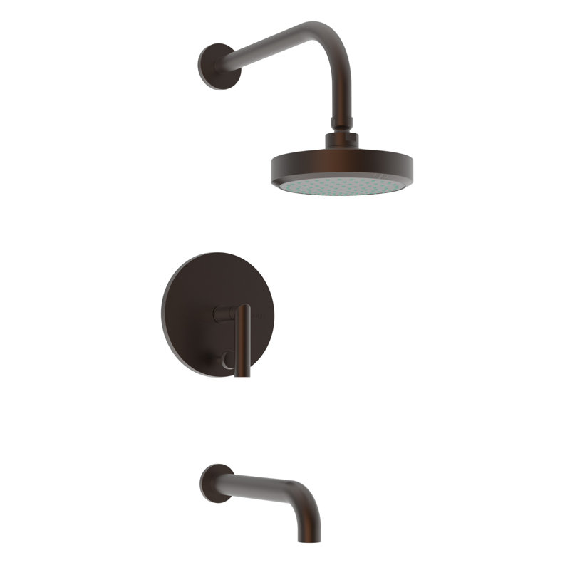 Balanced Pressure Tub & Shower Trim Set, English Bronze