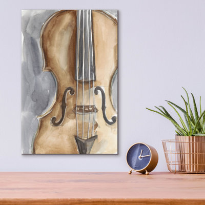 «Watercolor Instrument Study 4» par Ethan Harper, art mural en verre acrylique