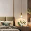 Lustre en verre de couleur macaron-1399563156