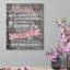 Papillons et marguerites d'inspiration, art mural encadré en bois, 16 x 20