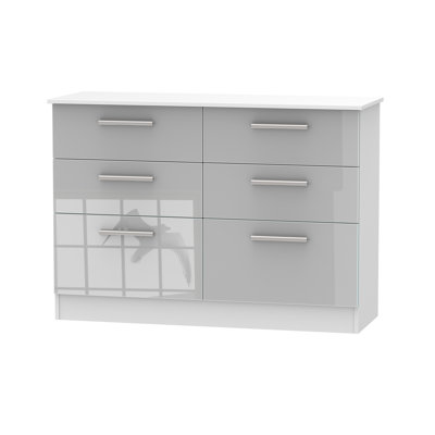 Fully Assembled Chesler 6 Drawer Chest