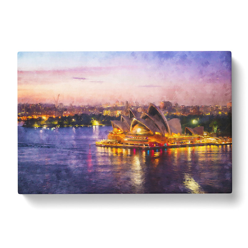 Sydney Opera House Vol.2 - Wrapped Canvas, 35cm H x 76cm W x 3cm D
