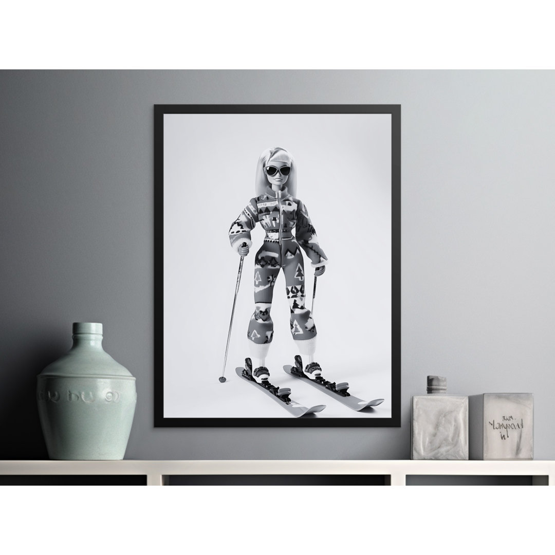 Pink Christmas Matte Poster