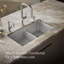 Cairn® 34" L x 18" W Under-Mount Double-Equal Kitchen Sink-27201304