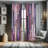 Millwood Pines Wooden Print Curtains, Brownish Rustic Art, Pair of 28"x84", Dark Sepia-988337724-988337714