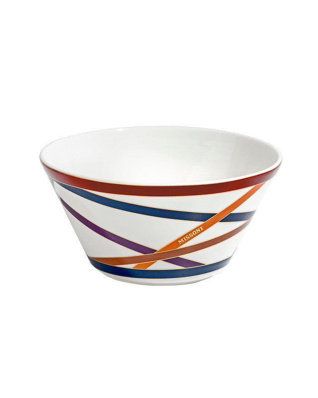 Missoni Fruit Bowls NASTRI Set Of 2  Multicolor Diam. 5", H 2.5"