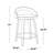 Laurenzio Upholstered 24" Fixed-Height Velvet Counter Stools (Set of 2)-1113081364-1113081363-1113081373