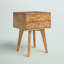 Table de chevet 2 tiroirs Imagen-341050055