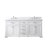 Currahee Free-standing Double Bathroom Vanity with Engineered Stone Top-1050951047