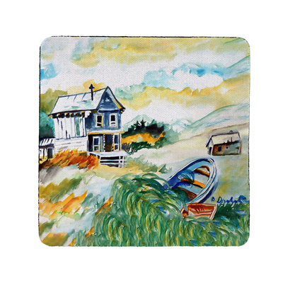 House & Boat Coaster Set of 4