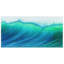 «Blue Wave» - Impression encadrée non encadrée sur verre