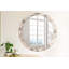 Huldar Glass Flat Wall Mirror