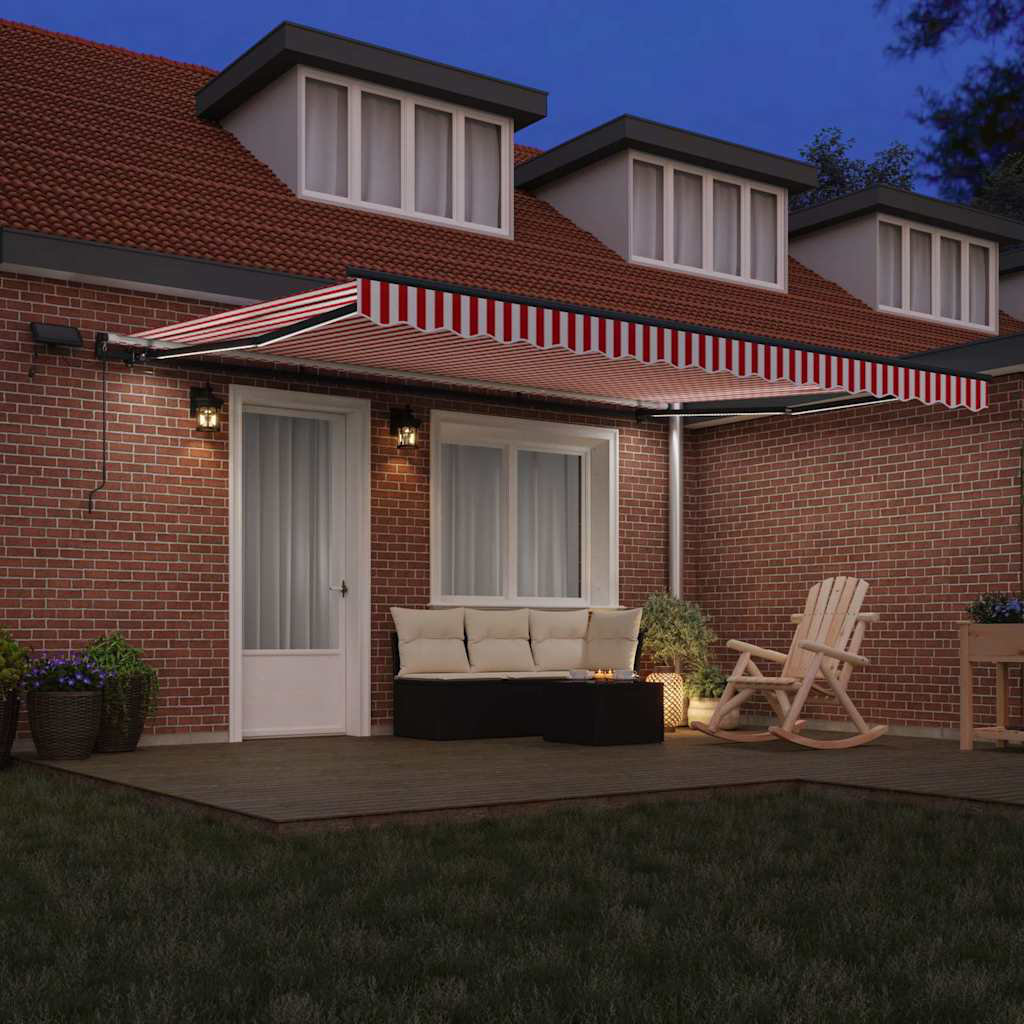 VidaXL 450cm W x 300cm D Fabric Cover Retractable Door / Window Awning