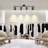 37'' 4 -Light Track Kit Track Lighting Fixtures Ceiling Track Light with Dimmable Adjustable Head