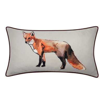 Feather Reversible Throw Pillow