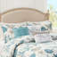 Édredon pour très grand lit - Étoile de mer en mélange de coton 7 pièces, corail