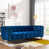 Velours bleu est en rupture de stock