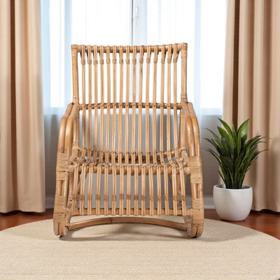 Frith rattan all natural accent chair