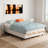 10 Inch Metal Box Spring With Frabric Cover, Easy Assembly-114643584