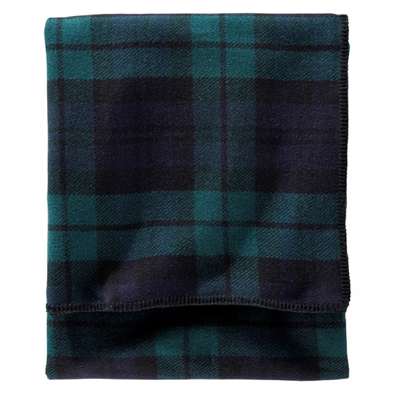 Pendleton Eco Wise Black Watch Blanket, Queen