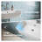 Dv-1Ws0476 Bright White Ceramic Rectangle Vessel Sink, Wall Mount Bathroom Sink With Stain & Scratch Resistant Surface