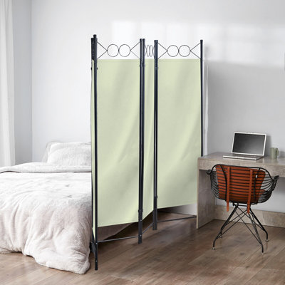 Anayanci 164cm W x 174cm H Folding Room Divider