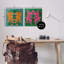 "Eclectic Twin Tigers", ensemble de 2 toiles murales par Carrie Cantwell-243471292