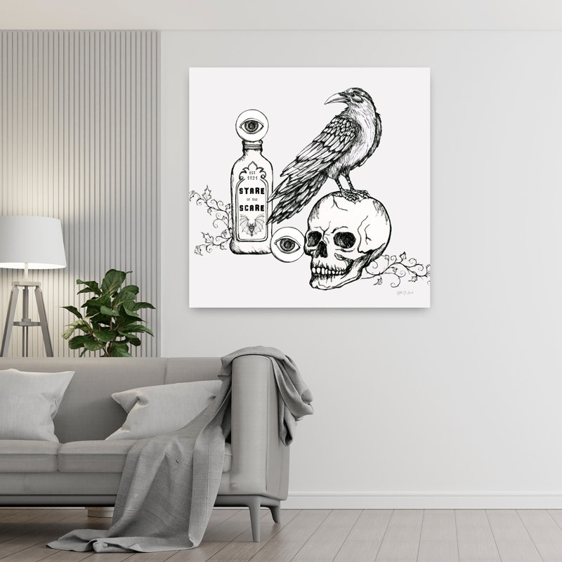 Art mural abstrait contemporain Enchantment, H 48 po x l 48 po