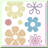 Magnetic Rhinestone Template for Flowers