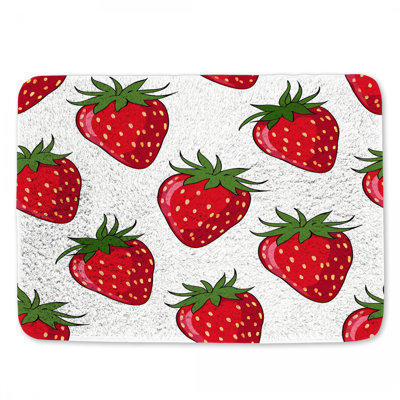 Tapis de bain Strawberries