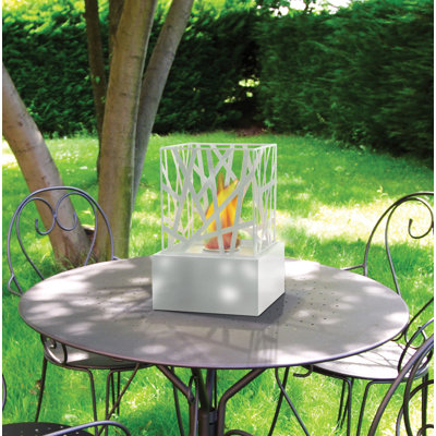 Maeve Metal Bio-Ethanol Outdoor Tabletop Fireplace
