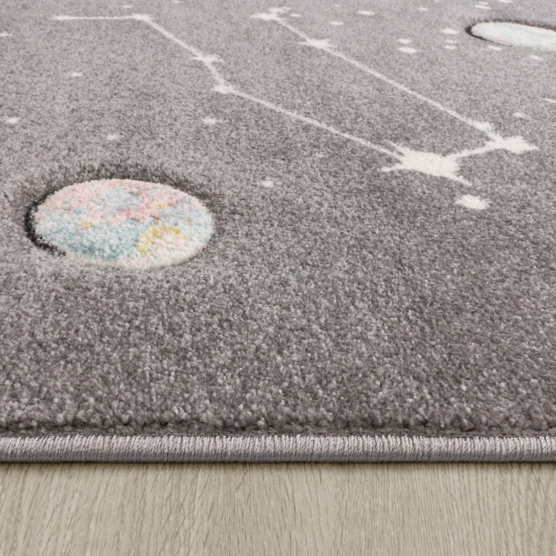 Baris Polypropylene Rug, Rectangle 4'7" x 6'7"
