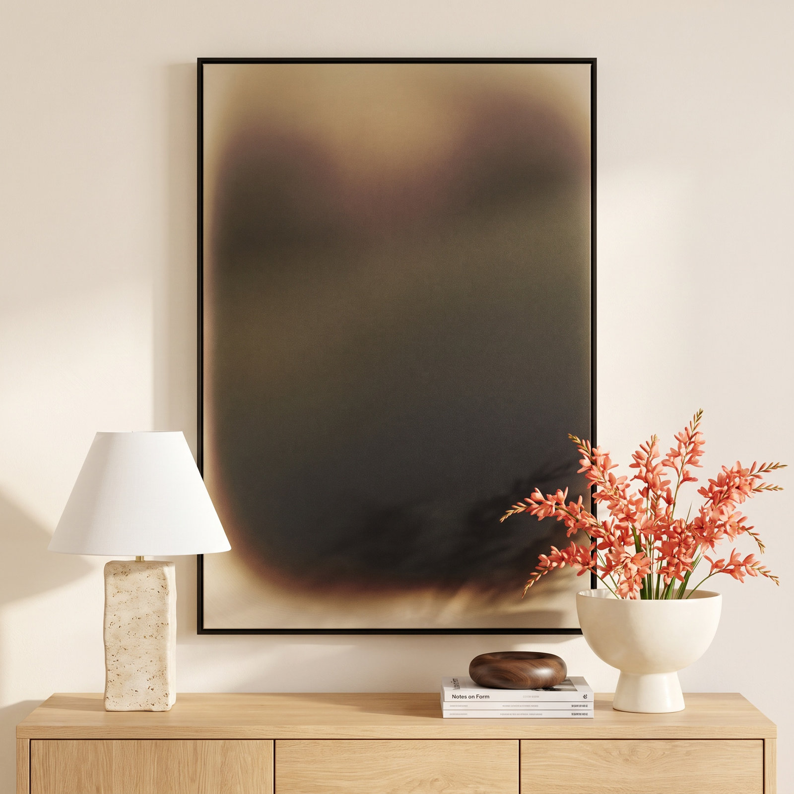 Burwell "Fumed" Print by FH Art Studio, 32" H x 24" W