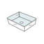 Ego 23.6'' L Bathroom Sink