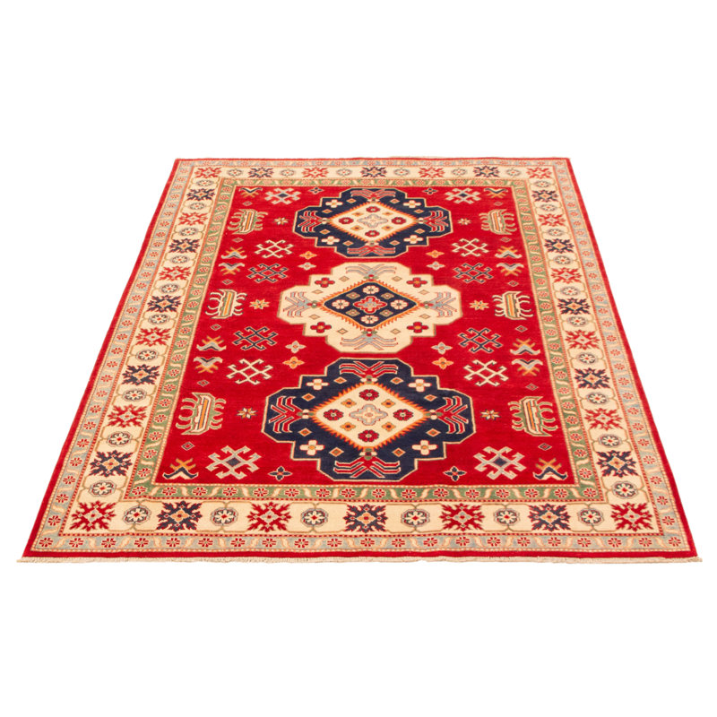 Tapis unique en laine noué à la main 6 pi 2 po x 8 pi 10 po nouvel âge Odeal