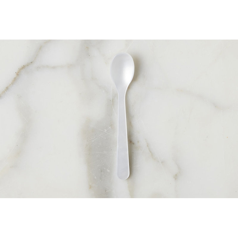 Acrylic Dipping Spoon, Pearl White
